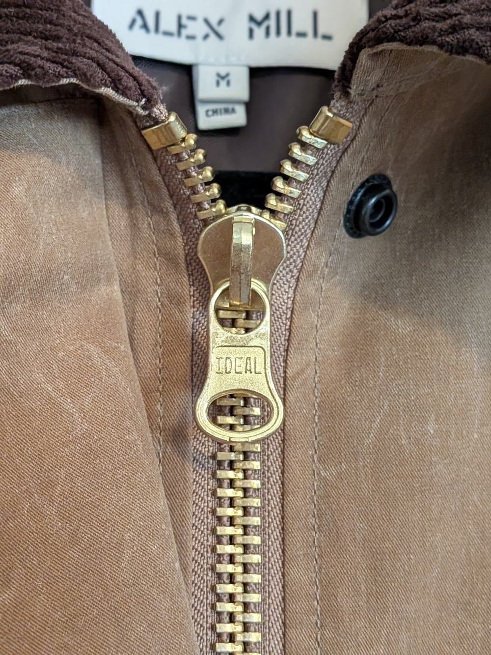 ALEX MILL Chiltern Cropped Jacket In Waxed Canvas -Medium - Picture 3 of 10